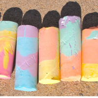 How-To: Homemade Sidewalk Chalk