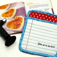 How-To: Love Note Potholder