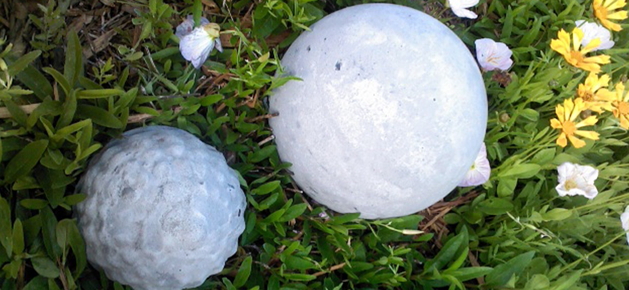 How-To: Cement Garden Globes