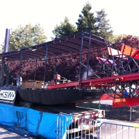 All Aboard 40-foot Steamship at Maker Faire
