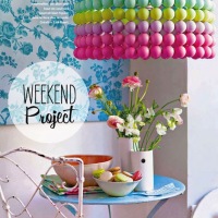 Ping Pong Ball Pendant Light