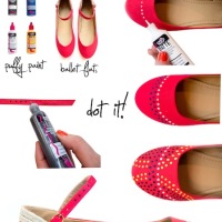 How-To: Polka Dot Flats