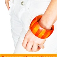 How-To: Dyed Striped Wood Bangle Bracelet