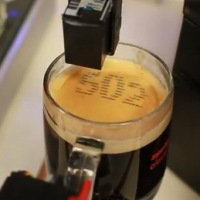 Text-Enabled Espresso Machine Prints Your Phone Number on the Foam