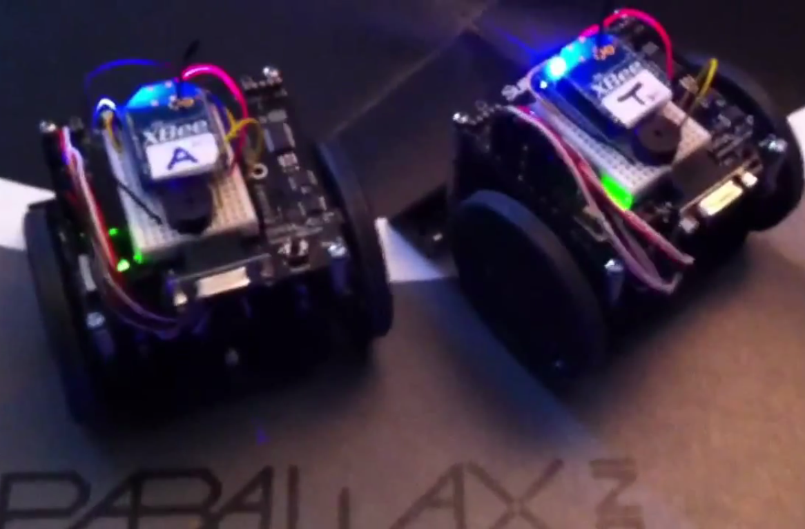 XBee-enabled SumoBots Appearing at Maker Faire