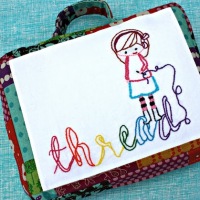 How-To: Embroidery Travel Bag