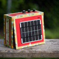 Solar Powered Cigar Box Amp