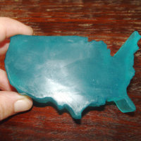U.S.A.-Shaped Soap