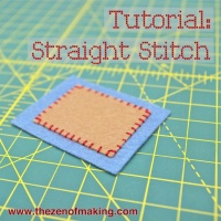 Straight Stitch Tutorial