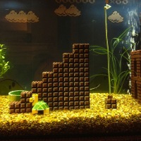 Lego Mario Bros Aquarium