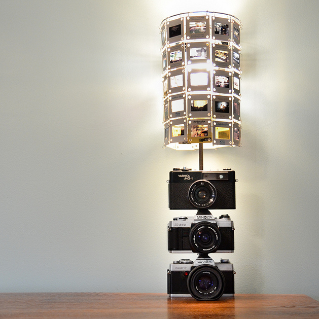 How-To: Vintage Camera Lamp