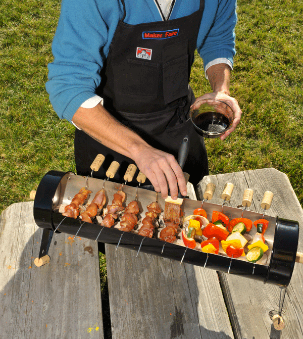 Yakitori Grill from MAKE Volume 30