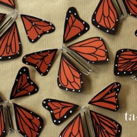 How-To: Wind-Up Paper Butterflies
