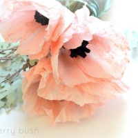 How-To: Crepe Paper Anemone Flowers