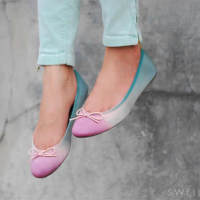 How-To: Dip Dye Ombre Flats