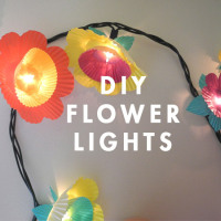 DIY Flower Lights