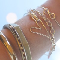 How-To: Wire Heart Bracelet