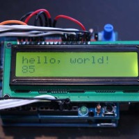 Using the MakerShield – LCD Display