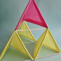 How-To: Tetrahedral Tissue Paper Kite