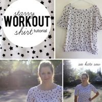 How-To: Cute Knit Workout Shirt