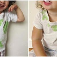 How-To: Leaf Print T-Shirts