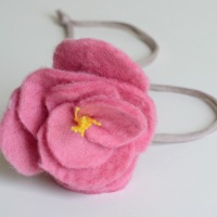 How-To: Felt Peony Necklace