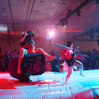 Compete Head-to-Head with Dueling Mechanical Bulls