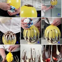 How-To: Make a Chocolate Bowl Using a Balloon