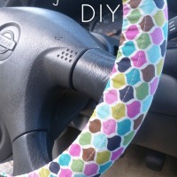 DIY Steering Wheel Cover