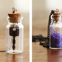 How-To: Mini Bottle Necklaces