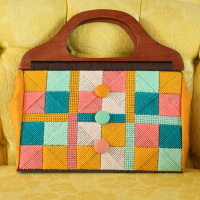 Flashback: Needlepoint Purse