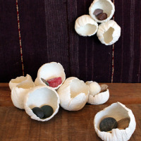 Paper Clay Barnacles