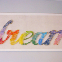 String Art Typography