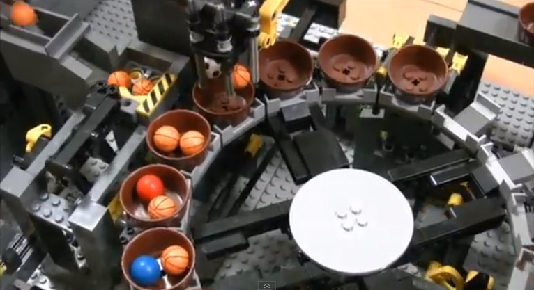 More Lego Great Ball Contraption Action
