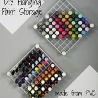 How-To: DIY Hanging Paint Storage