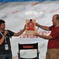 Eben Upton/Raspberry Pi Accepting Makey Award