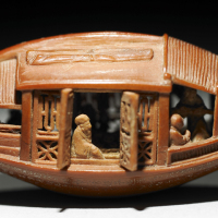 Chinese Olive Pit Carving