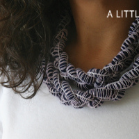How-To: Easy Finger-Crocheted Scarf