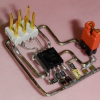 A Fine Example of Dead Bug Style Circuit Wiring