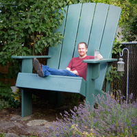 Build a Giant Adirondack Chair