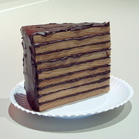 Cake Sculptures Made From Wood