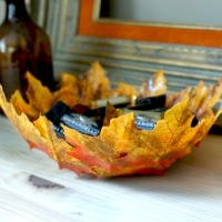 How-To: Autumn Leaf Bowls