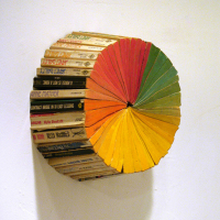 Paperback Book Color Wheel