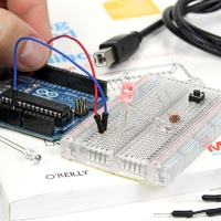 In the Maker Shed: Getting Started with Arduino Kit