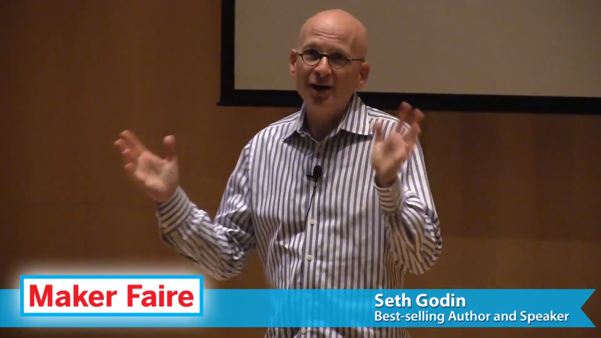 Seth Godin, “Art and Science and Making Things” at World Maker Faire 2012
