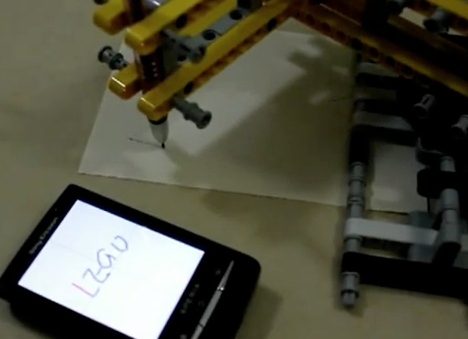 Android-Controlled Mindstorms Plotter