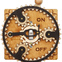 Planetary Gear Light Switch Plate