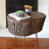 Tree Stump Table