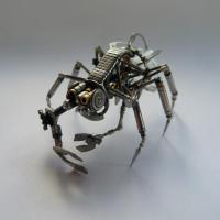 Watch Parts Made into Mechanical Creatures