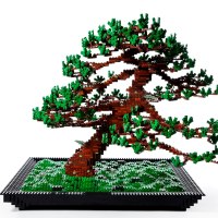 Lego Bonsai Looks Pixelated